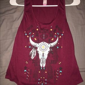 Graphic tank top